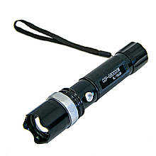 Світлодіодний ліхтар на акумуляторі BL T8628 Чорний, потужний ліхтарик для велосипеда  ⁇  ліхтарик (ST)
