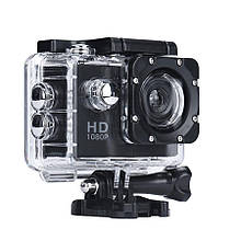 Камера, екшн камера, A7 Sports Cam, HD 1080p, спортивні відеокамери, для екстриму, Чорна (ST)