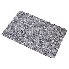 Придверний вбиральний килимок Clean Step Mat Сірий 70х46 см, вологопоглинальний килимок під вхідні двері (ST)