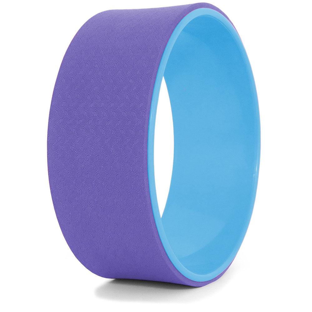 Колесо для йоги, фіолетово-блакитне, йога з колесом (ST)