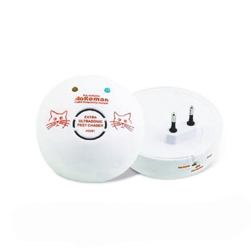 Ультразвуковий відлякувач мишей, Aokeman Sensor Pet Chaser AO:201, електрокот проти гризунів (ST)