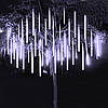 Гірлянда Метеоритний Дощ 8 штук по 47 см світіння біле, фото 5