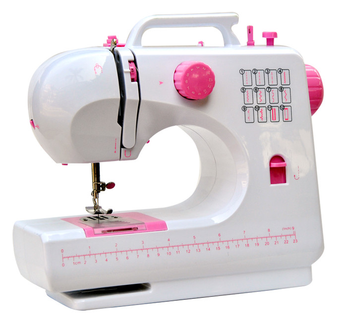 Мини швейная машинка FHSM-506 Tivax Розовая, портативная швейная машинка | міні швейна машинка (ST) - фото 1 - id-p1710595675