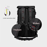 Рюкзак туристичний чоловічий 50 л Backpack 50L Black сумка дорожня  ⁇  рюкзак тактичний (ST), фото 8