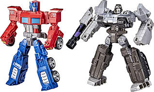 Набір Трансформери Оптимус Прайм і Мегарон Transformers Heroes and Villains Optimus Prime and Megatron F5442