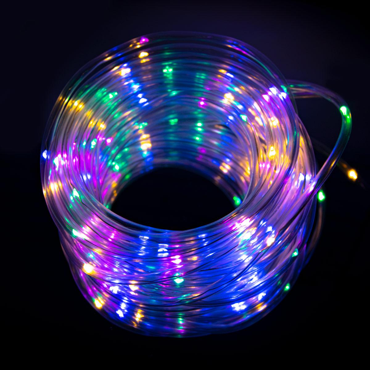 Світлодіодна гірлянда дюралайт Led Decorative Light 9 м. різнобарвна, гірлянда вулична від usb ⁇ гірлянда (ST)