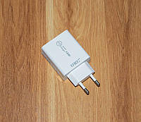 Зарядное устройство для телефона UKC-6924 18W, блок зарядки телефона quick charge 3.0 | зарядка белая (ST)