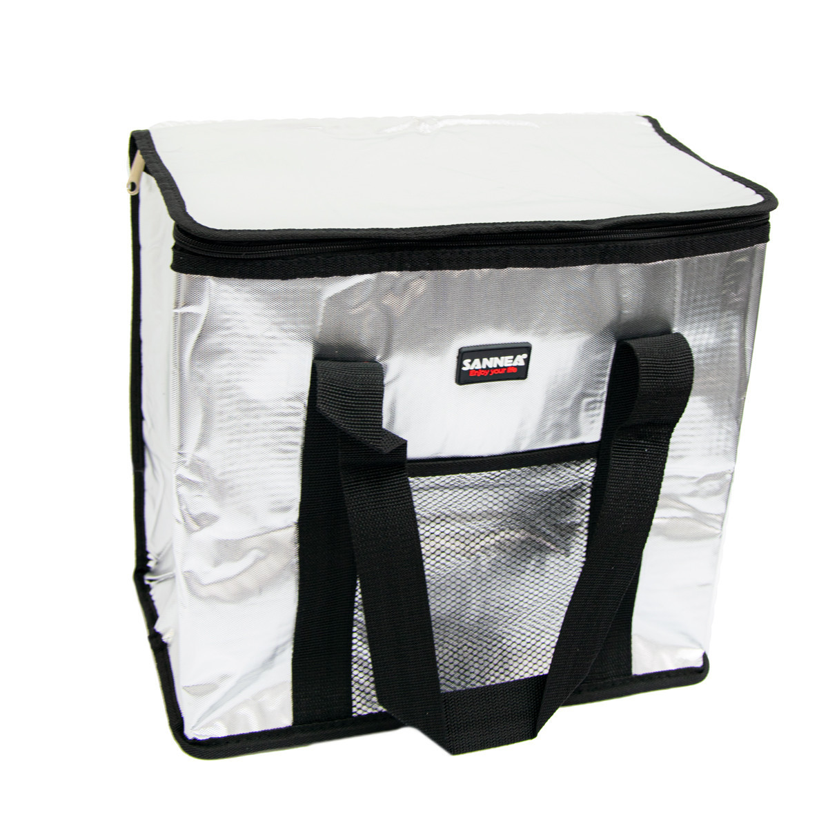 Сумка термос Sannea Cooler Bag, Чорна переносна термосумка на 25 л. ізотермічна сумка для їжі (ST)