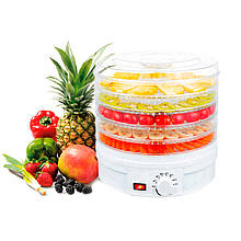Сушарка для фруктів — дегідратор, електросушарка для овочів з терморегулятором SMX-01 (сушарка для фруктів) (ST)
