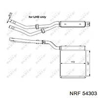 Радиаторы обогрева на FORD FOCUS, 04-11