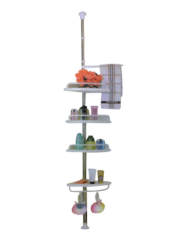 Кутова полиця для ванної кімнати Aidesen GY-188 Multi Corner Shelf, металева поличка до 320 см (ST)