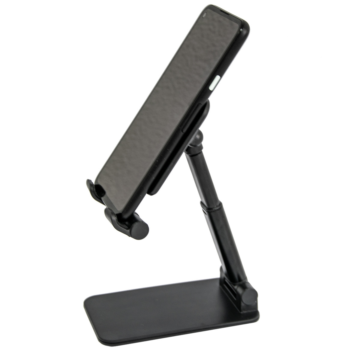 Настільна 3д підставка для телефона Folding desktop phone stand L305 тримач телефона 16х11 см (Чорний) (ST)
