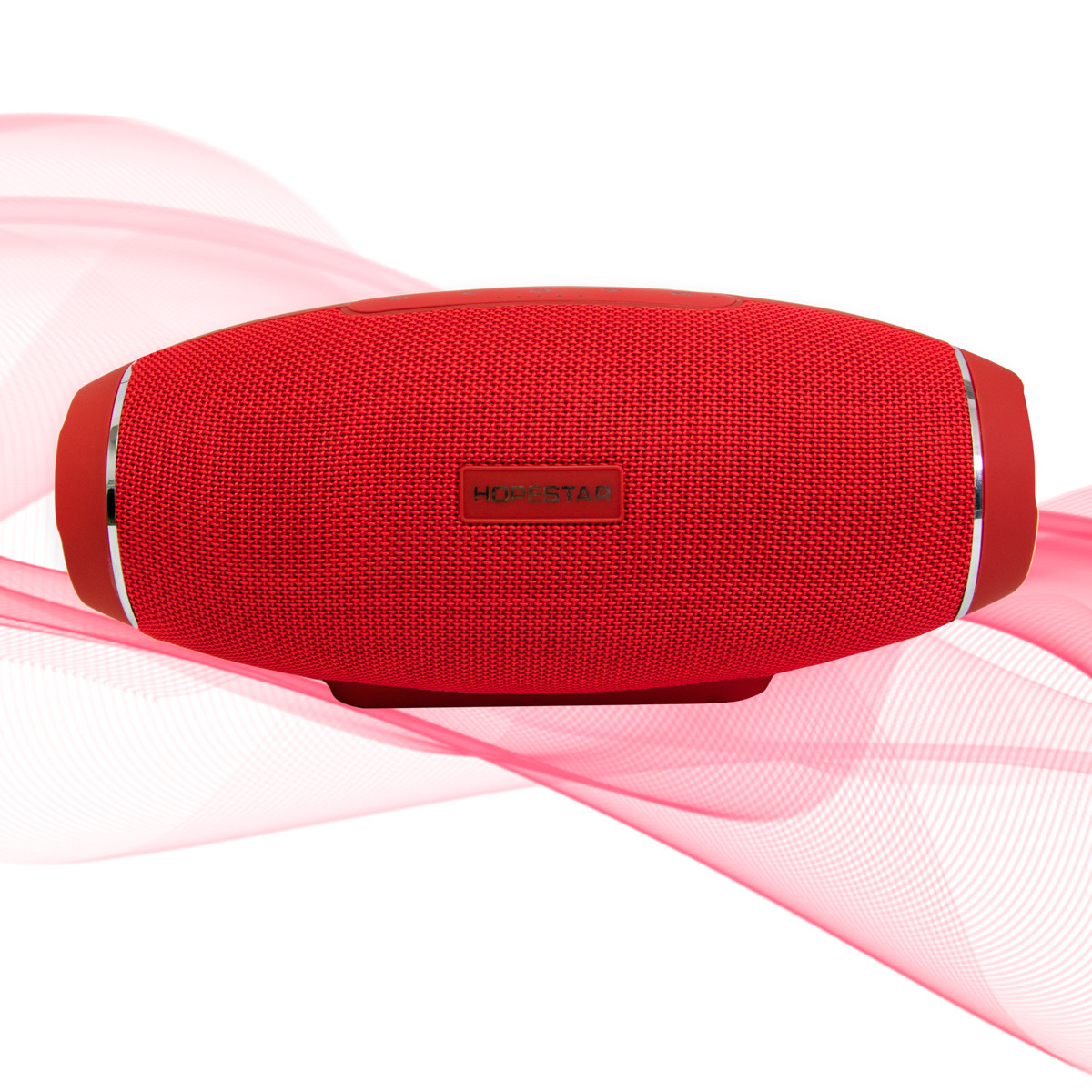 Бездротова колонка портативна Червона "Hopestar H20 Football speaker", маленька колонка музична (ST)