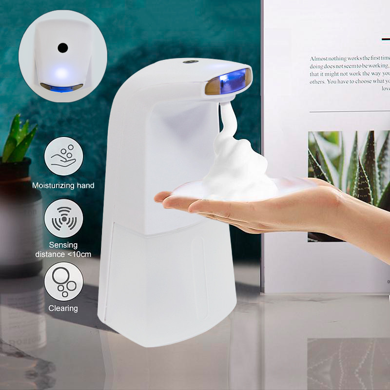 Сенсорний диспенсер для мила Soap Dispenser JK-657 Білий, автоматичний дозатор для пінного мила (ST)