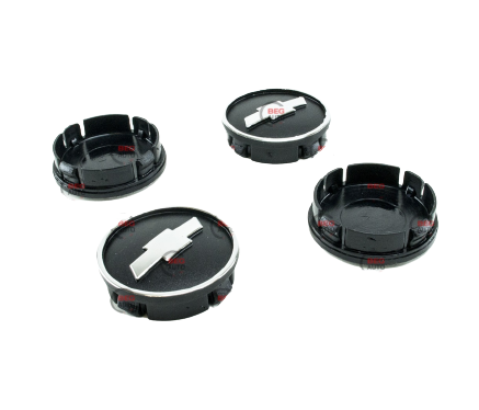 Ковпачок — заглушка диска Chevrolet 55/60 мм (к-т 4 шт.) рифлений, фото 1