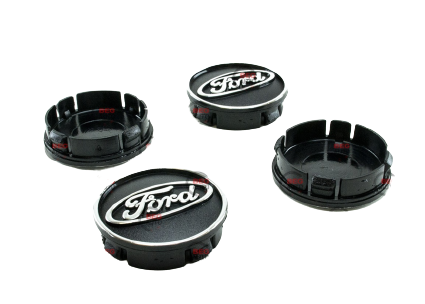 Ковпачок — заглушка диска Ford 55/60 мм (к-т 4 шт.) рифлений, фото 1