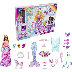 Адвент календар Барбі Дрімтопія 2023 Barbie Dreamtopia Advent Calendar (HGM66)