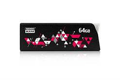 Флеш-накопитель USB3.0 64GB GOODRAM UCL3 (Cl!ck) Black (UCL3-0640K0R11)