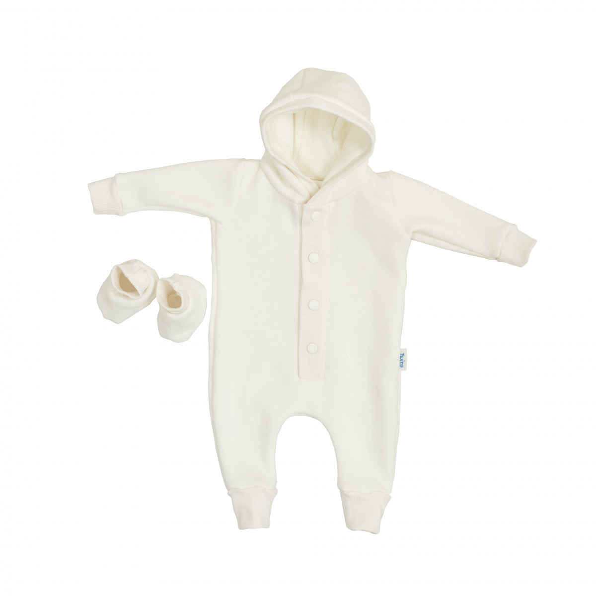Ромпер трикотаж Twins, beige 62 р