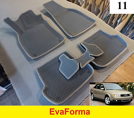 3D килимки EvaForma на Audi A4 (B6) '00-04, 3D килимки EVA, фото 2