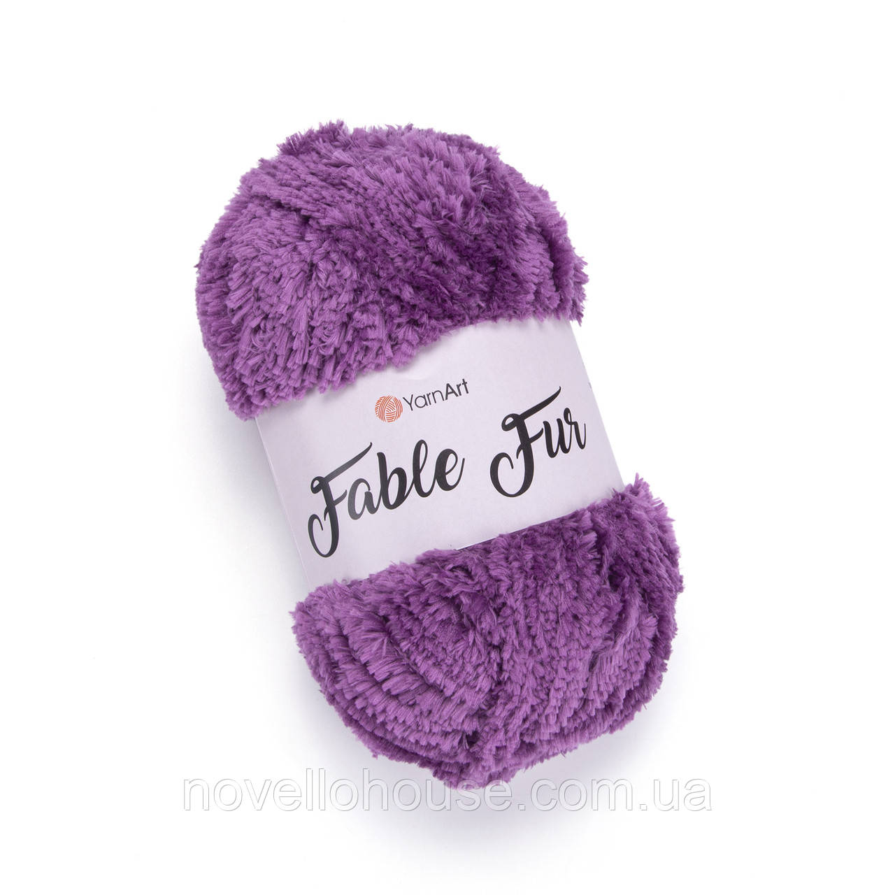 YarnArt FABLE FUR (Фейбл Фар) № 979 сливовий (Пряжа акрилова, нитки для в'язання)