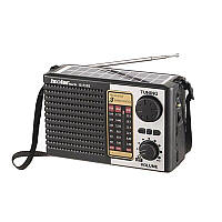Радио ISOLAR IS-F10S c питанием от солнечной батареи, AM,FM,SW радио, с Bluetooth динамиком,фонарем