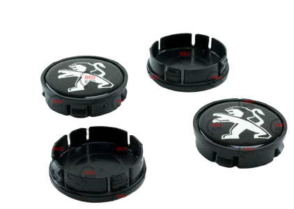 Ковпачок — заглушка диска Peugeot 55/60 мм (к-т 4 шт.), фото 1