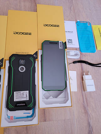 Захищений Смартфон Doogee S51 Green 4G 4\64Gb 5180мАч And 12 NFC, фото 1