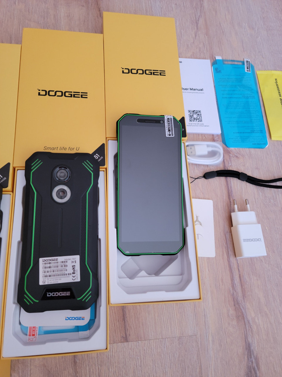 Захищений Смартфон Doogee S51 Green 4G 4\64Gb 5180мАч And 12 NFC