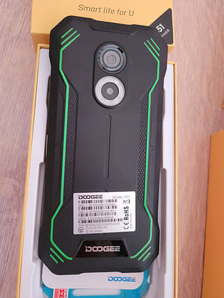 Захищений Смартфон Doogee S51 Green 4G 4\64Gb 5180мАч And 12 NFC, фото 3
