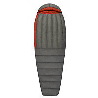 Спальний мішок Sea to Summit Flame FmII - Women's Long Dark Grey/Paprika Right Zip (STS AFM2-WL)