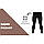 Термобілизна чоловіча комплект (кофта/штани) Аляска, Чорна термобілизна для повсякденного носіння (термобелье), фото 3