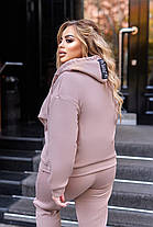 Спортивний костюм жіночий теплий БАТАЛ, фото 5