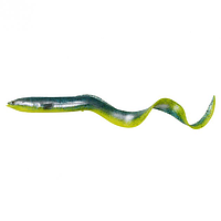 Силиконовая приманка Savage Gear 3D Real Eel Loose Body 150mm 12.0g Green Yellow Glitter поштучно