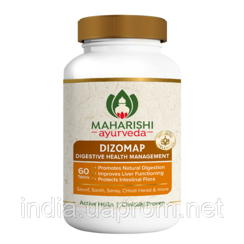 Дизомап,60 таб Махариши, Dizomap Maharishi Ayurveda,улучшение пищеварения, Maharishi Ayurveda - фото 1 - id-p1293873574