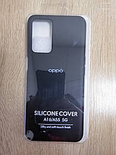 Чохол для Oppo A16/A55 5G/A54s Silicone Case Black