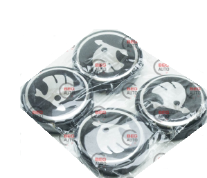 Ковпачок — заглушка диска Skoda 56/58 мм (к-т 4 шт.), фото 1