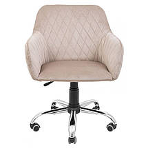 Ліберті Ю Ролл крісло хром / бежевий TM Richman, фото 2