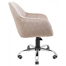 Ліберті Ю Ролл крісло хром / бежевий TM Richman, фото 3