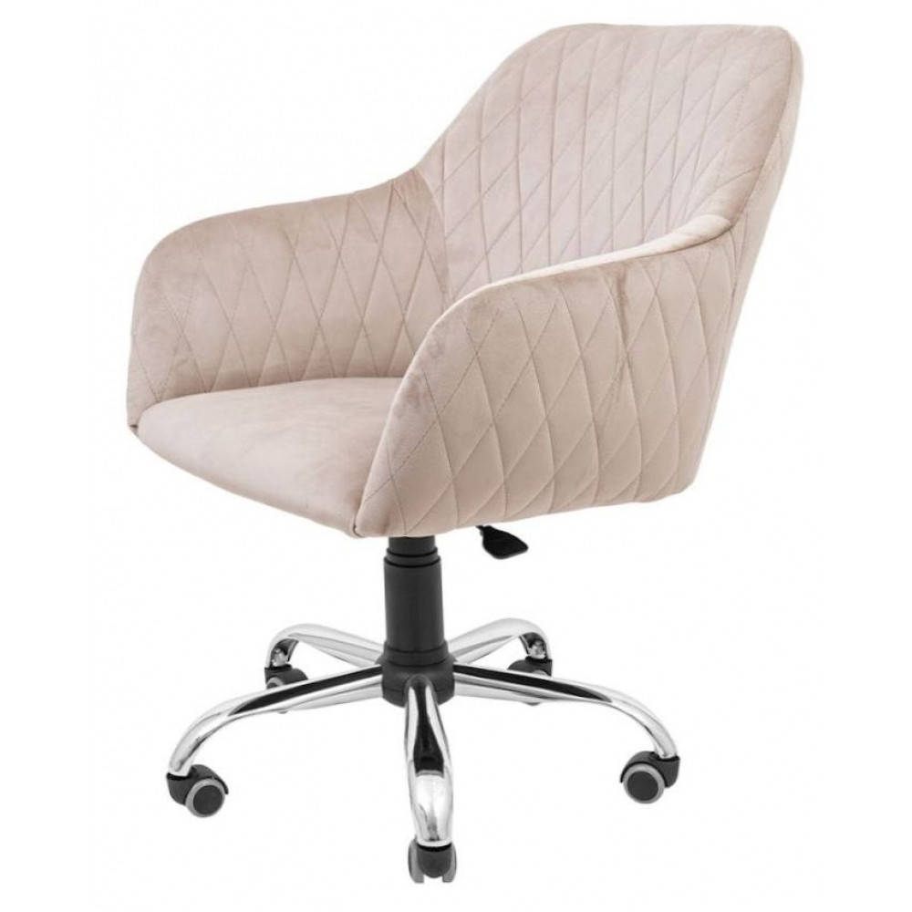 Ліберті Ю Ролл крісло хром / бежевий TM Richman