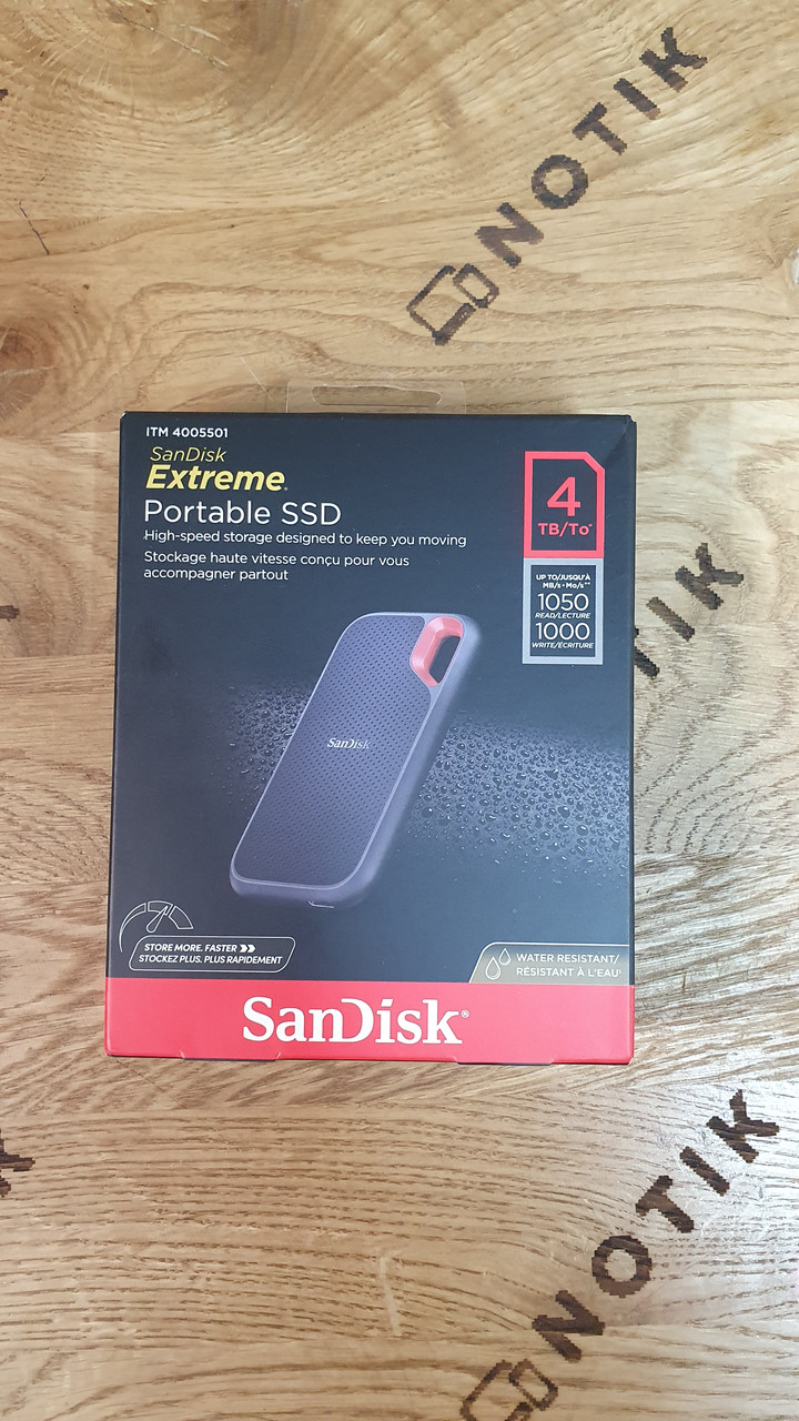 SSD накопичувач SanDisk Extreme Portable V2 4 TB