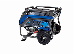 Генератор бензиновий CGM ITALY 6000SPE SUPER POWER 6 kVA, зі стартером, на рамі з колесами та ручкою