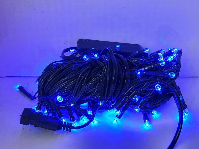 Світлодіодна Гірлянда на 100 LED синя (25102-E), фото 1