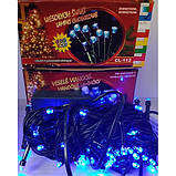 Світлодіодна Гірлянда на 100 LED синя (25102-E), фото 2