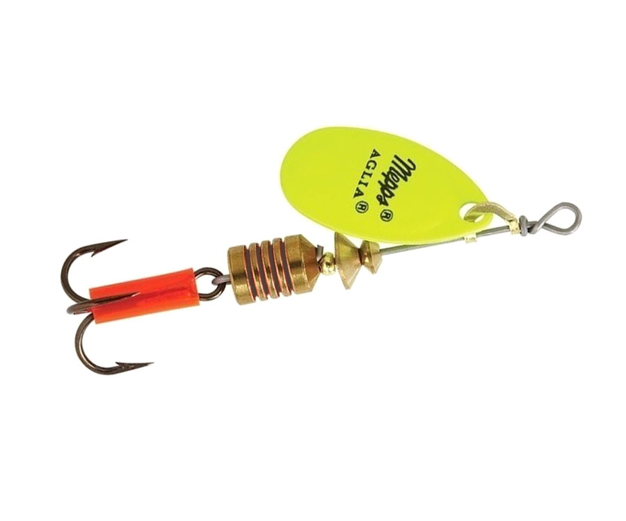 Приманка блешня MEPPS AGLIA FLUO chartreuse #1 3.5гр-bc