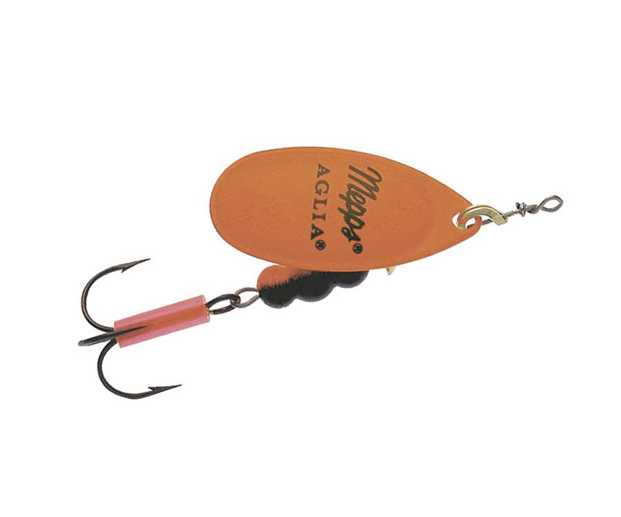 Приманка блешня MEPPS AGLIA FLUO orange #2 4.5 гр-bc