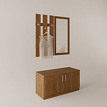 Передпокій П-2 1950х1000х420мм  Дуб Родос темний