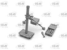 Німецький міномет GrW 34 з розрахунком 2МВ у масштабі 1/35. ICM 35715, фото 5