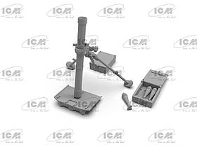 Німецький міномет s.Gr.W.34 Другої світової війни. 1/35 ICM 35716, фото 3