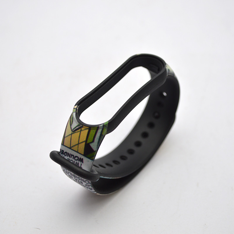 Ремінець до Xiaomi Mi Band 5/Mi Band 6/Mi Band 7 SuperHero Design Wolverine, фото 1